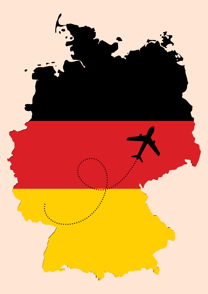 fly to germany
